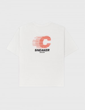 Camiseta Coolway RACER Blancos | CN3895167