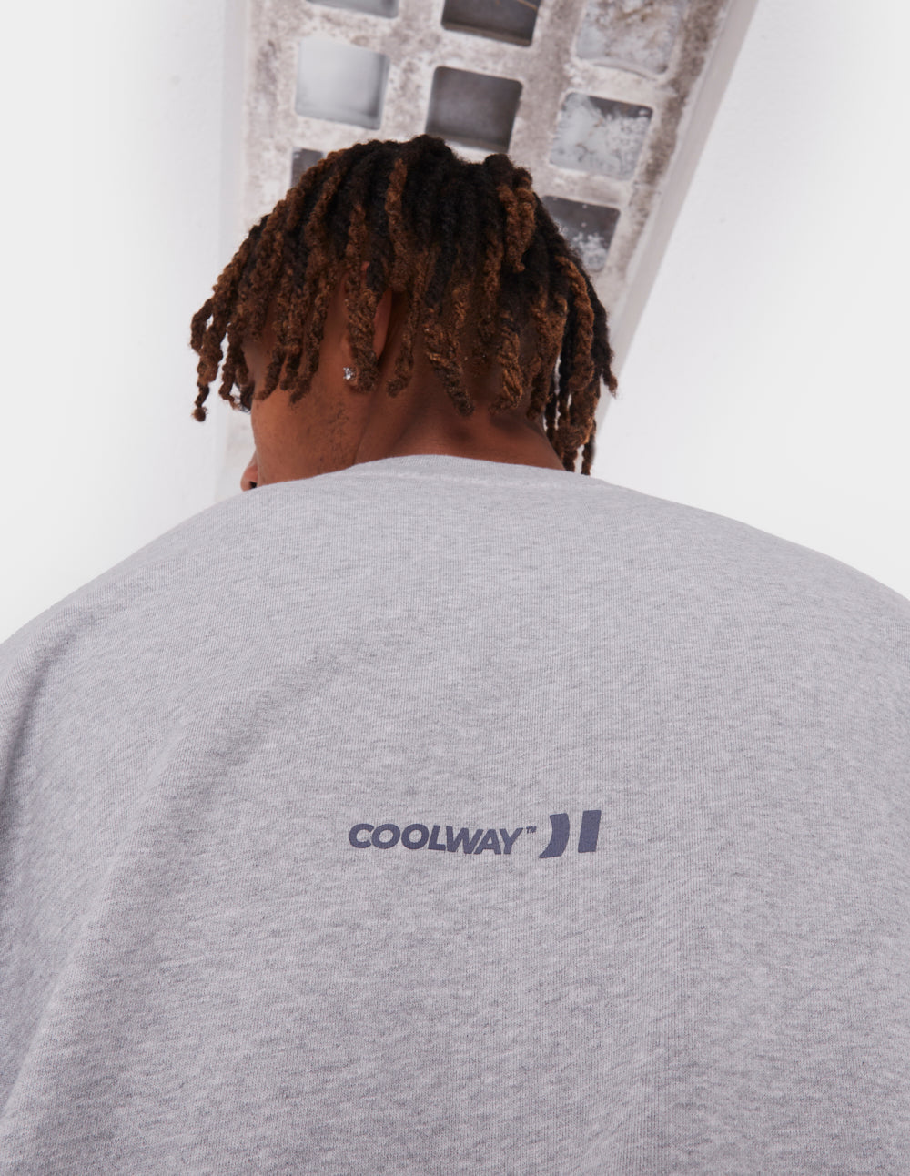 Sudadera con Capucha Coolway STRAIGHT CREWNECK Grises | BD3098576