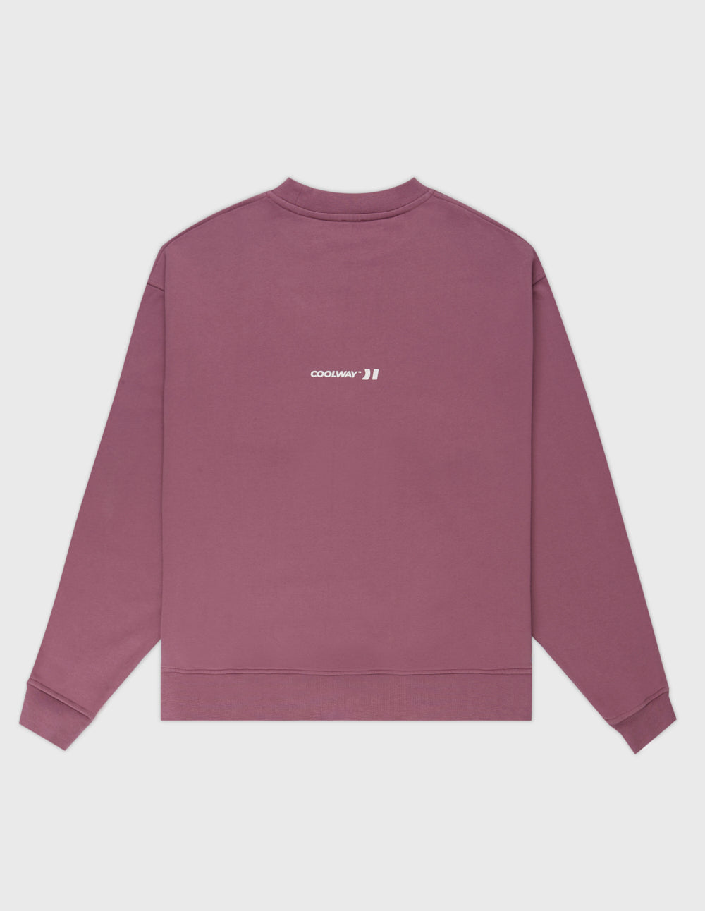 Sudadera con Capucha Coolway STRAIGHT CREWNECK Vino | IG5693128